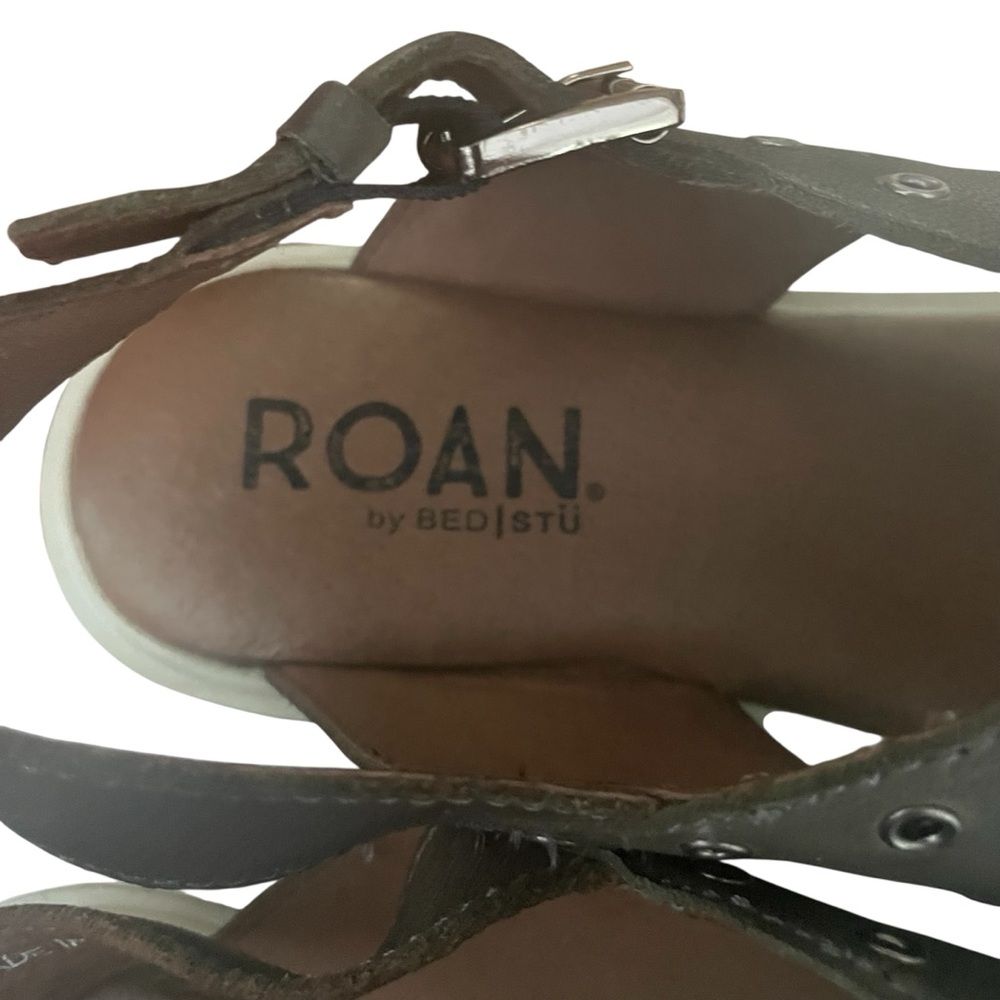 Roan By Bed|Stu Women’s Platform Sandal Women's Size 8 Hali Studded Leather Punk — image 5 of 8